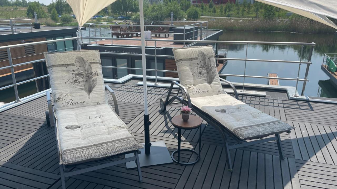 Hausboote Am Baerwalder See Traumhaus-Mieten Klitten ภายนอก รูปภาพ